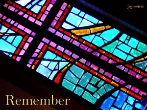 Leaning cross remember560x420